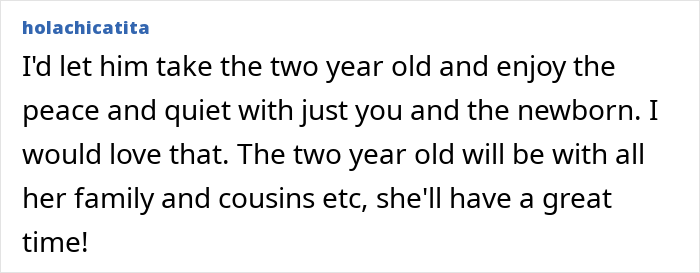 Guy Tells Pregnant Wife “I’ll Just Go With The 2-Year-Old” After She Refuses Postpartum Trip