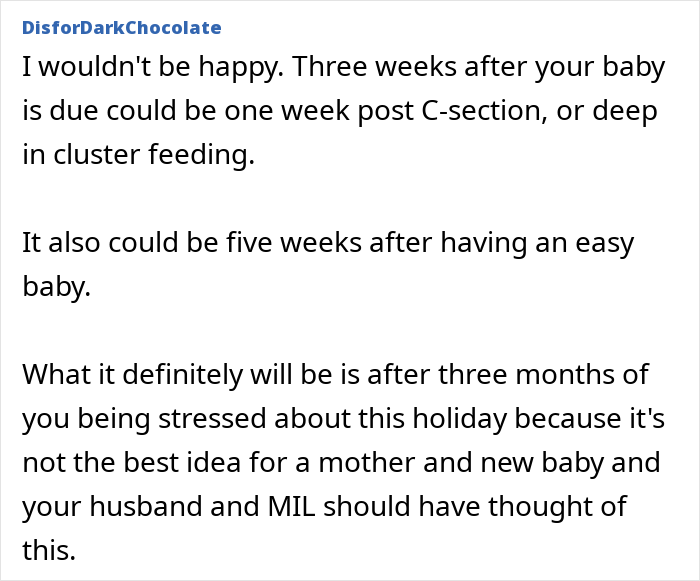Guy Tells Pregnant Wife “I’ll Just Go With The 2-Year-Old” After She Refuses Postpartum Trip