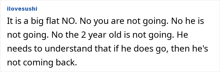 Guy Tells Pregnant Wife “I’ll Just Go With The 2-Year-Old” After She Refuses Postpartum Trip