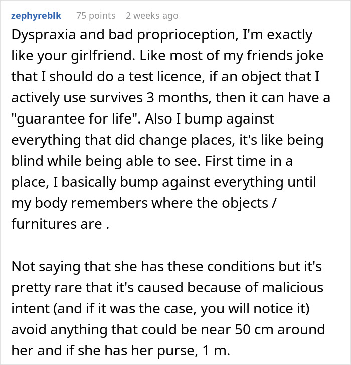 Guy Is At His Breaking Point With Clumsy Girlfriend Who Keeps Destroying His Stuff