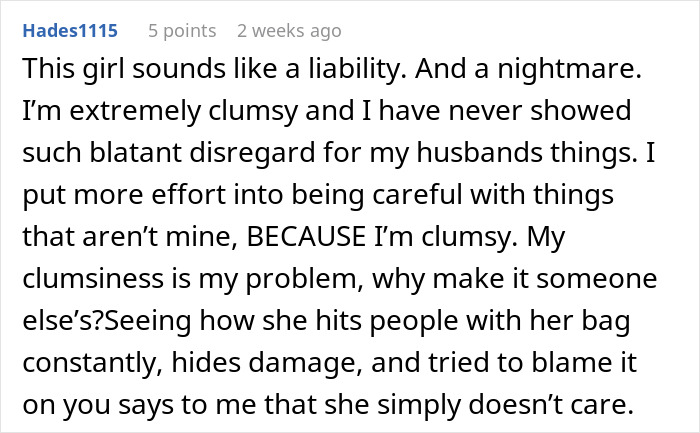 Guy Is At His Breaking Point With Clumsy Girlfriend Who Keeps Destroying His Stuff