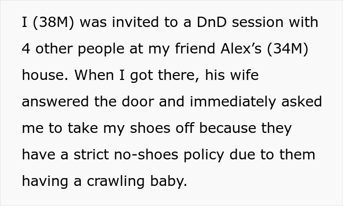 Man Muses Online: “AITA For Refusing To Take My Shoes Off In My Friend’s House?”