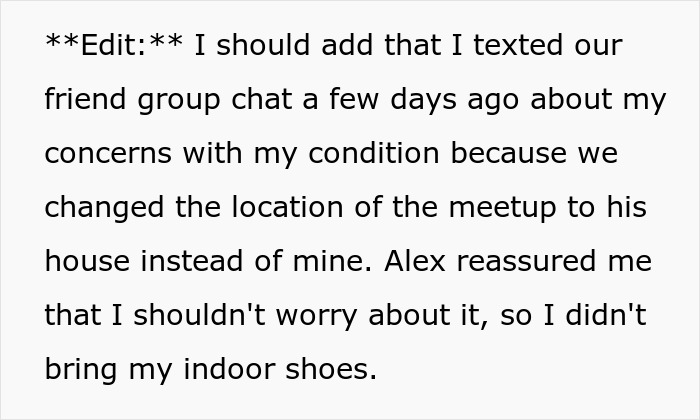 Man Muses Online: “AITA For Refusing To Take My Shoes Off In My Friend’s House?”