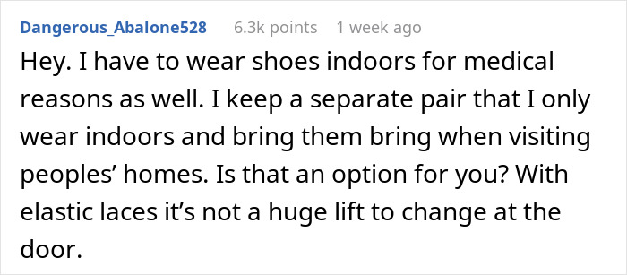 Man Muses Online: “AITA For Refusing To Take My Shoes Off In My Friend’s House?”