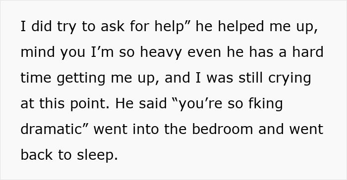 Woman 40 Weeks Pregnant Slips And Fall In The Tub, Boyfriend Mad He Has To Help Her Up After 40 Mins