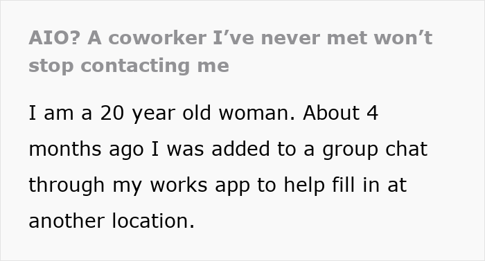Woman Ghosts Creepy Colleague Who Won&#8217;t Stop Texting Her, He Just Doubles Down, She’s Horrified