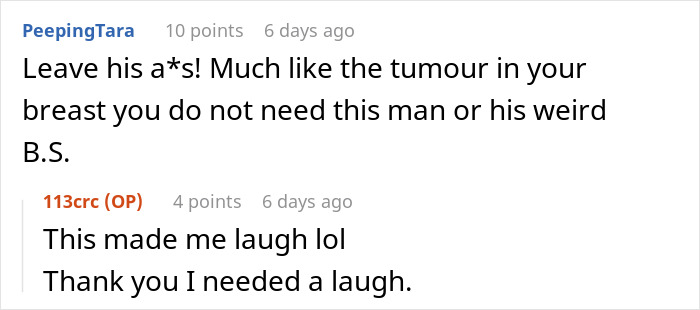 Wife Told She Needs Surgery After Mammogram, Shocked When Hubby Mocks Her For Her Pronunciation
