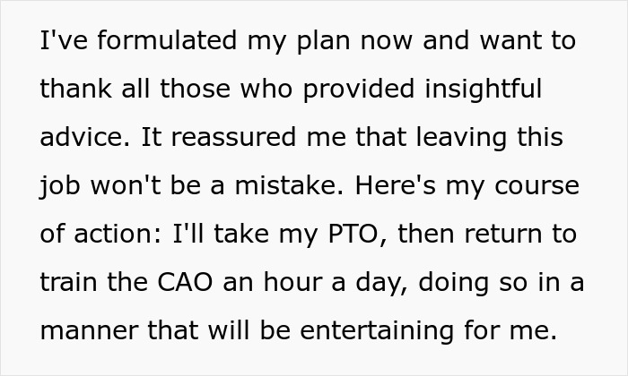 Boss Refuses To Approve PTO Unless IT Manager Trains Him, Gets A Resignation Letter Instead