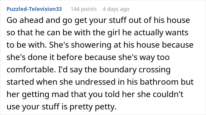 BF Feels Embarrassed And Annoyed After GF Refuses To Let His Female Friend Use Her Expensive Shampoo