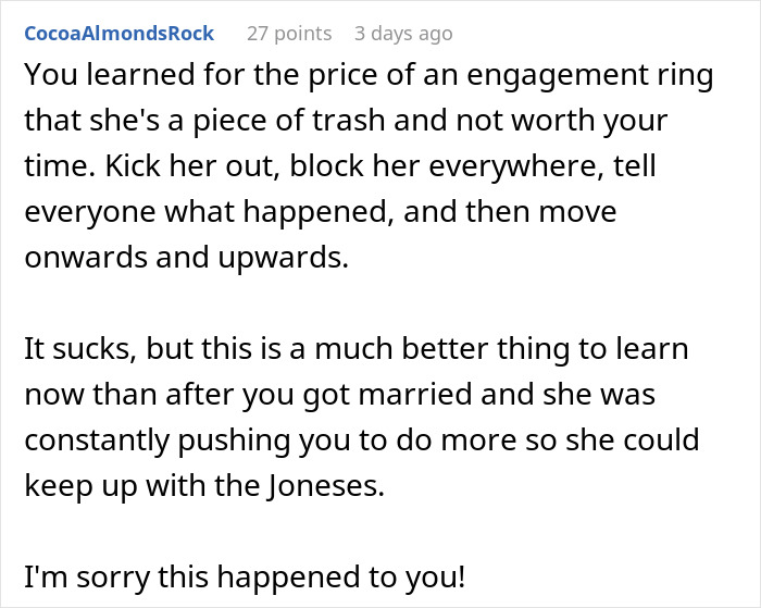 Man’s Dream Proposal Ends In Heartbreak As GF Says She Wants Rich Husband, Not Hardworking Partner