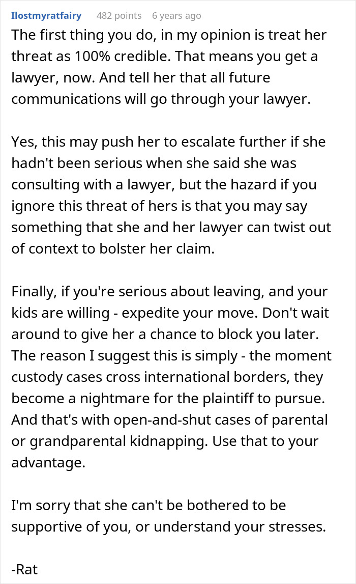 Widow Wants To Move Back To Her Home Country With Her 3 Kids, MIL Says She’ll See Her In Court