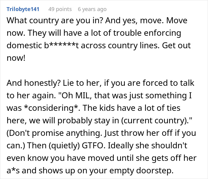Widow Wants To Move Back To Her Home Country With Her 3 Kids, MIL Says She’ll See Her In Court