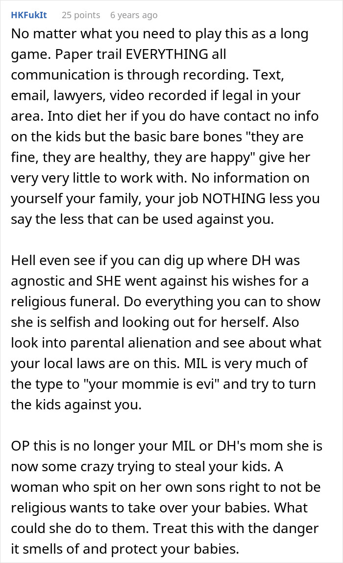 Widow Wants To Move Back To Her Home Country With Her 3 Kids, MIL Says She’ll See Her In Court
