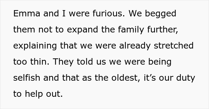 16YO Twins Miss Out On Being Teens Due To Parents Always Expecting Them To Babysit Their 6 Kids