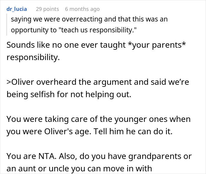 16YO Twins Miss Out On Being Teens Due To Parents Always Expecting Them To Babysit Their 6 Kids