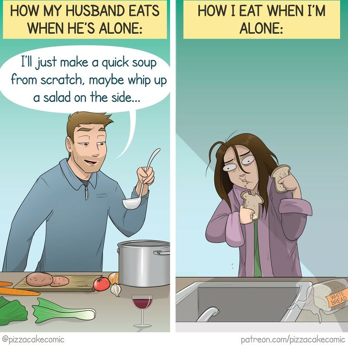 50 Funny Comics About Life, Cats, And Everyday Chaos (New Pics)