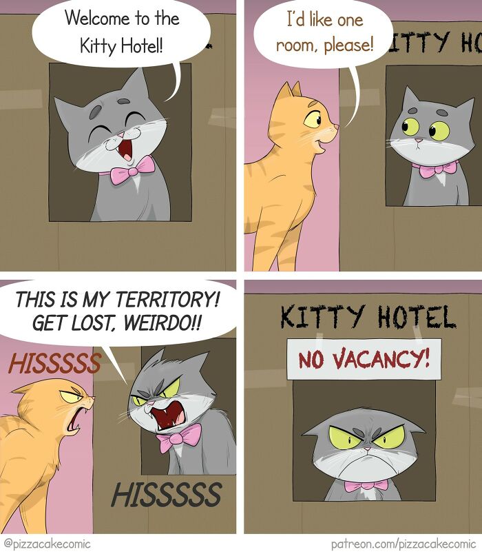 50 Funny Comics About Life, Cats, And Everyday Chaos (New Pics)
