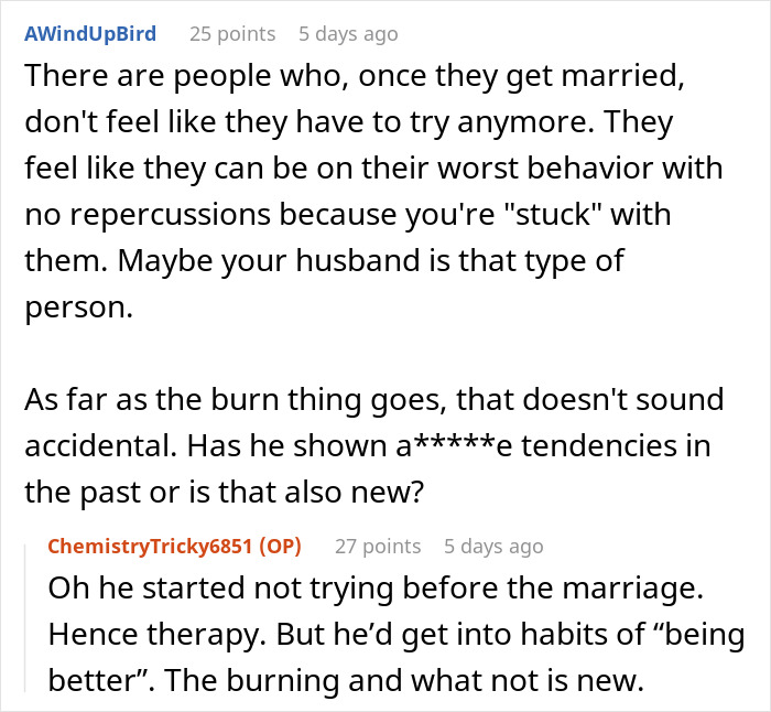 &#8220;He Isn&#8217;t A Good Egg&#8221;: People Urge Woman To Leave Husband After His Post-Wedding Change