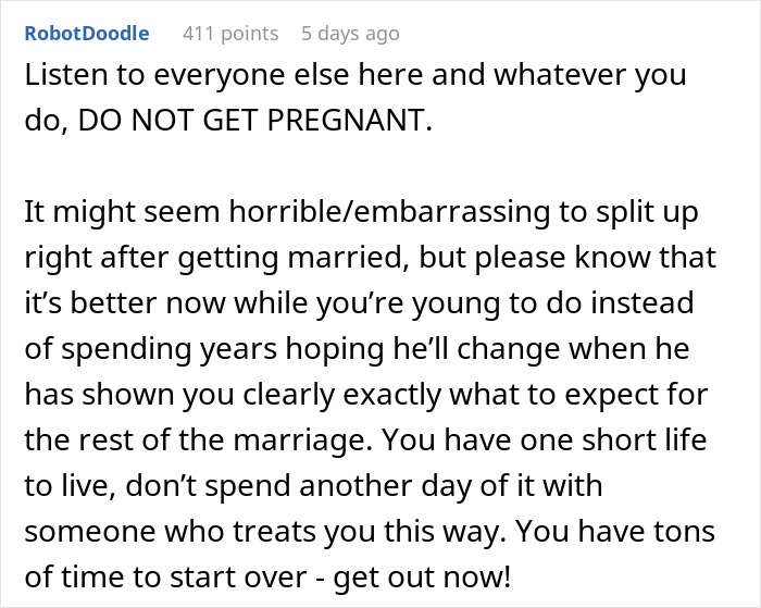 &#8220;He Isn&#8217;t A Good Egg&#8221;: People Urge Woman To Leave Husband After His Post-Wedding Change