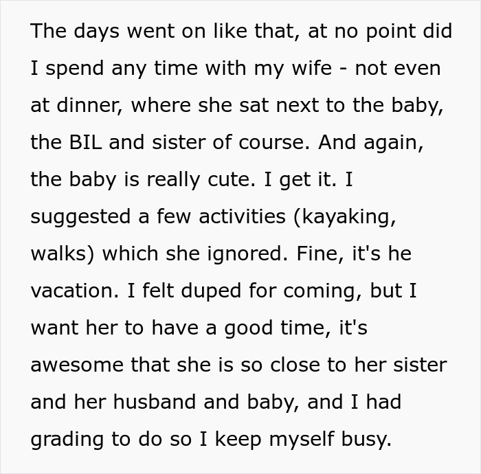 Husband Shares Painful Story About A Vacation That Exposed Cracks In His 20+ Year Marriage