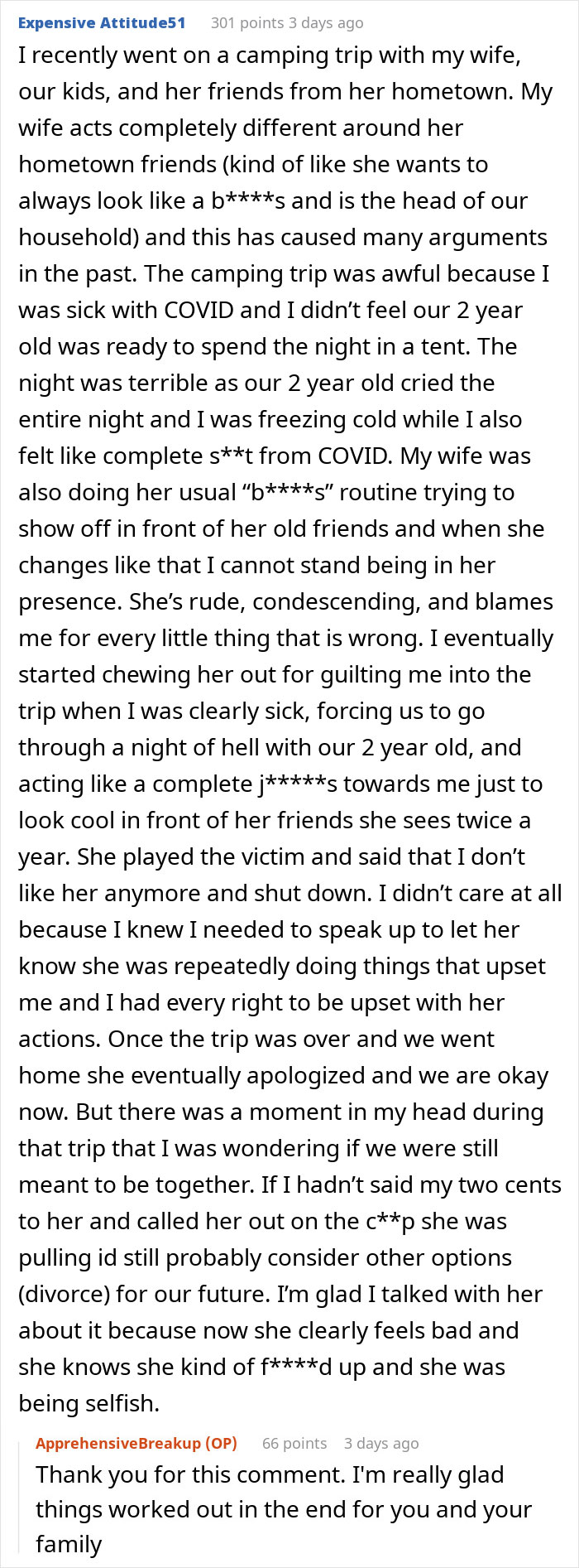 Husband Shares Painful Story About A Vacation That Exposed Cracks In His 20+ Year Marriage