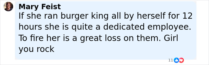 Burger King Employee Who Was Fired After Viral 12-Hour Performance Shares Emotional Life Update