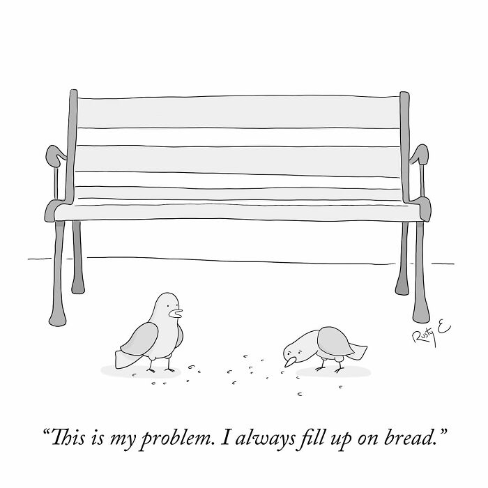 19 Brilliant One-Panel Comics By Rusty That Show The Humor In Everyday Struggles
