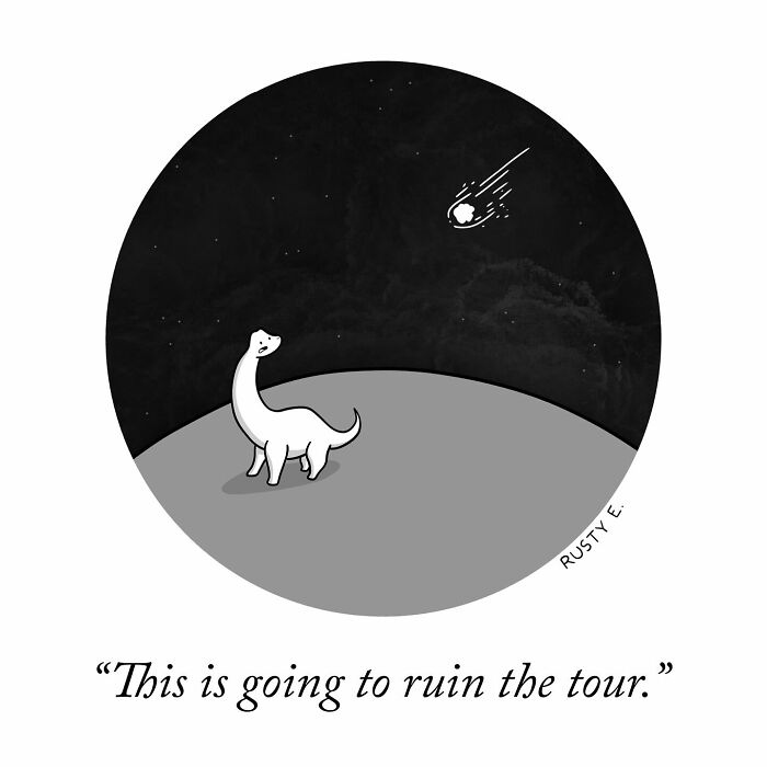 19 Brilliant One-Panel Comics By Rusty That Show The Humor In Everyday Struggles