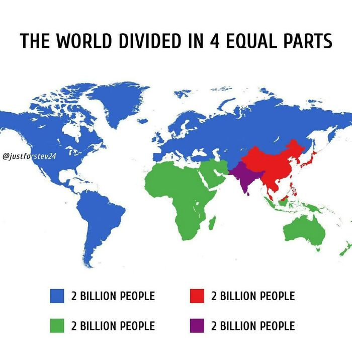 45 Cool And Interesting Geography Facts And Maps That You’re Unlikely To Find In A Textbook