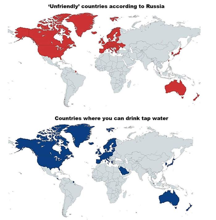 45 Cool And Interesting Geography Facts And Maps That You’re Unlikely To Find In A Textbook