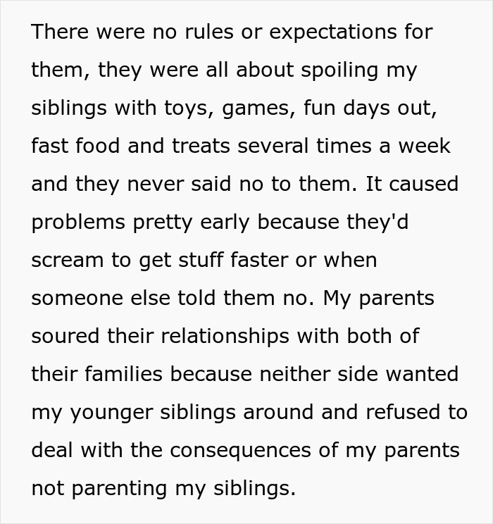 Guy Refuses To Babysit His Siblings After Years Of Being Treated Like A Stranger