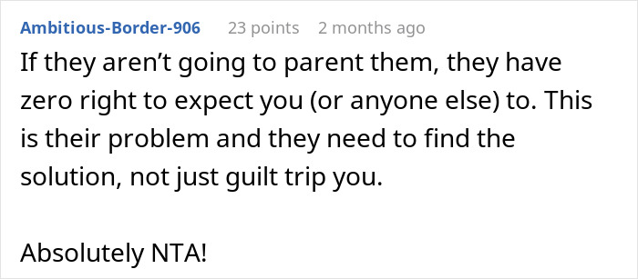 Guy Refuses To Babysit His Siblings After Years Of Being Treated Like A Stranger