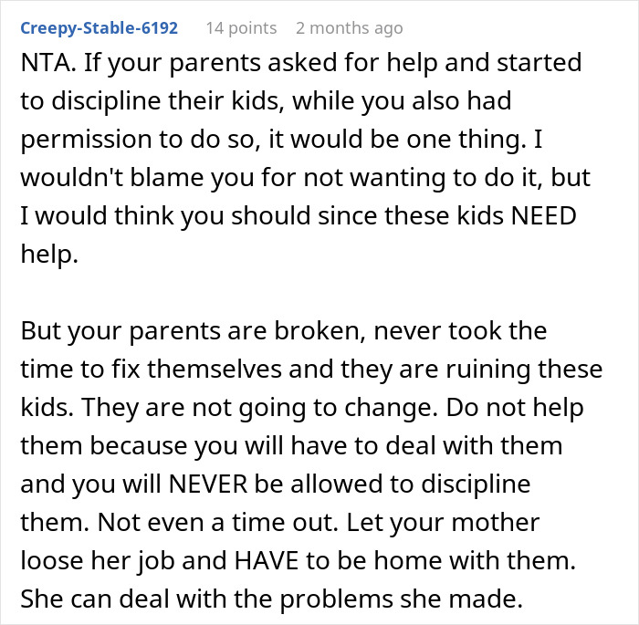 Guy Refuses To Babysit His Siblings After Years Of Being Treated Like A Stranger