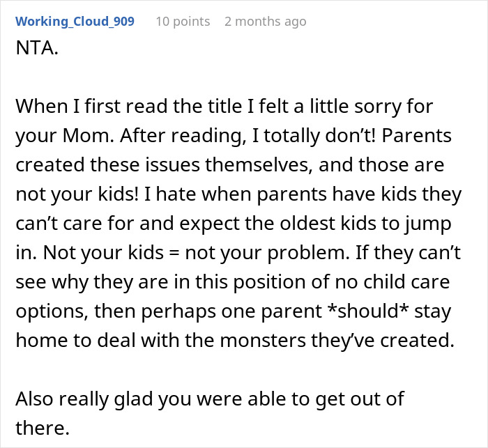 Guy Refuses To Babysit His Siblings After Years Of Being Treated Like A Stranger