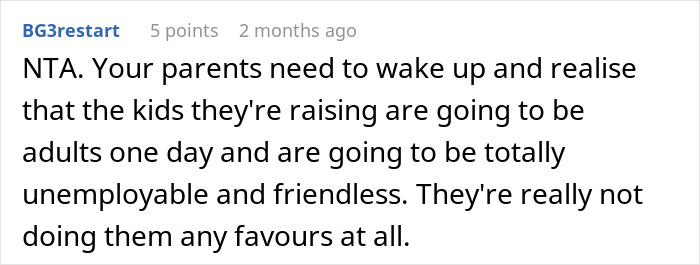 Guy Refuses To Babysit His Siblings After Years Of Being Treated Like A Stranger