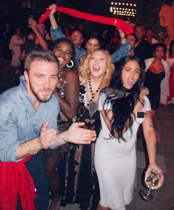 Madonna&#8217;s Daughter Lourdes Seems To Have Suffered A Nip Slip At Her Mom&#8217;s Birthday Party