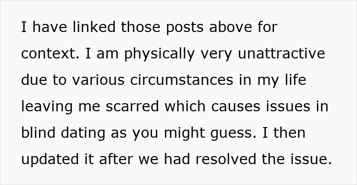 Self-Proclaimed “Unattractive” Man Vents How He&#8217;s Forced By Friends To Date, Update Shocks Everyone