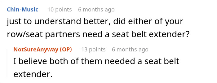 Obese Woman Tries To Force Passenger To Raise Their Armrest, Flight Attendant Has To Get Involved