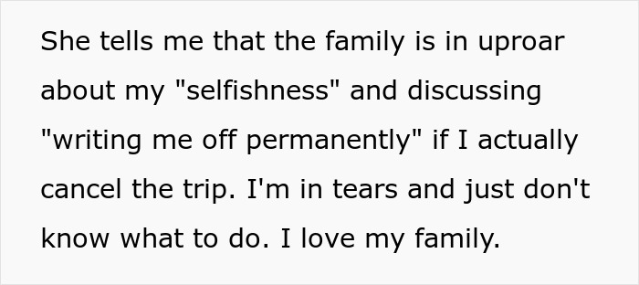 &#8220;I Can&#8217;t Recoup The Cost Of His Fare&#8221;: Fickle Guy Ends Up Getting Excluded From Free Family Trip
