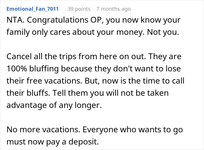 &#8220;I Can&#8217;t Recoup The Cost Of His Fare&#8221;: Fickle Guy Ends Up Getting Excluded From Free Family Trip