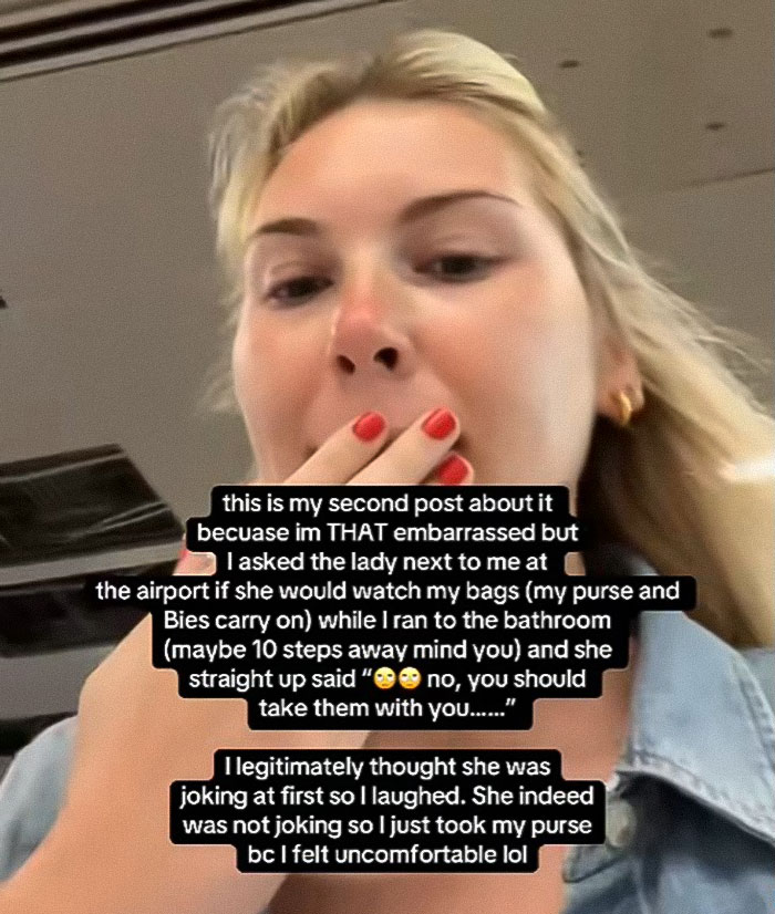 Heated Debate After Passenger Slams Woman For Refusing To Watch Her Bag In The Airport