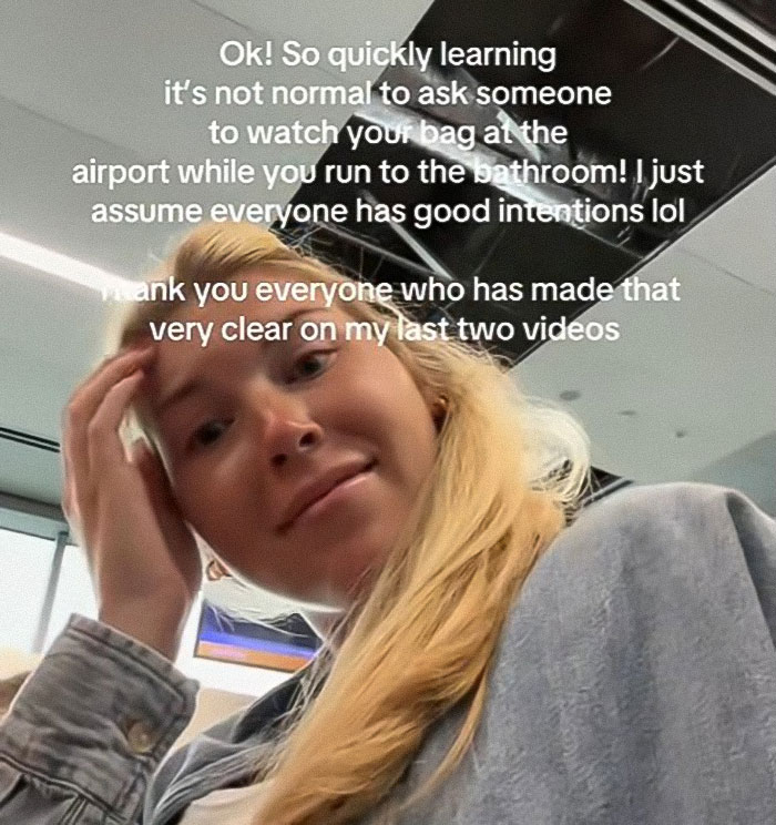 Heated Debate After Passenger Slams Woman For Refusing To Watch Her Bag In The Airport