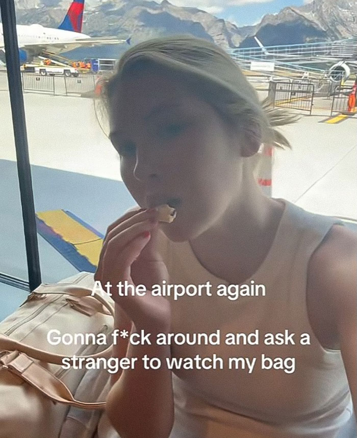 Heated Debate After Passenger Slams Woman For Refusing To Watch Her Bag In The Airport