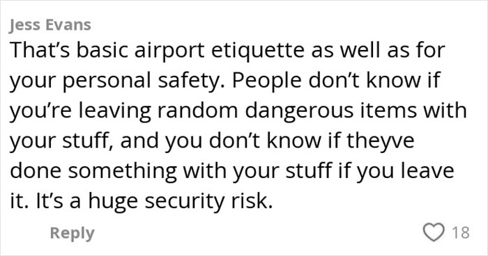 Heated Debate After Passenger Slams Woman For Refusing To Watch Her Bag In The Airport