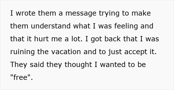 &#8220;I Cried So Much I Had Cramps&#8221;: Woman Freaks Over Family Vacation, People Tell Her To Grow Up