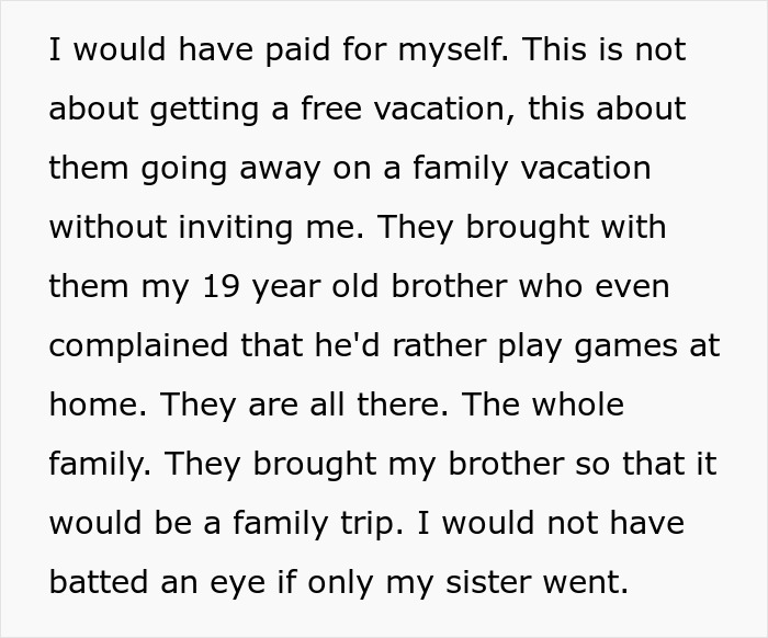 &#8220;I Cried So Much I Had Cramps&#8221;: Woman Freaks Over Family Vacation, People Tell Her To Grow Up