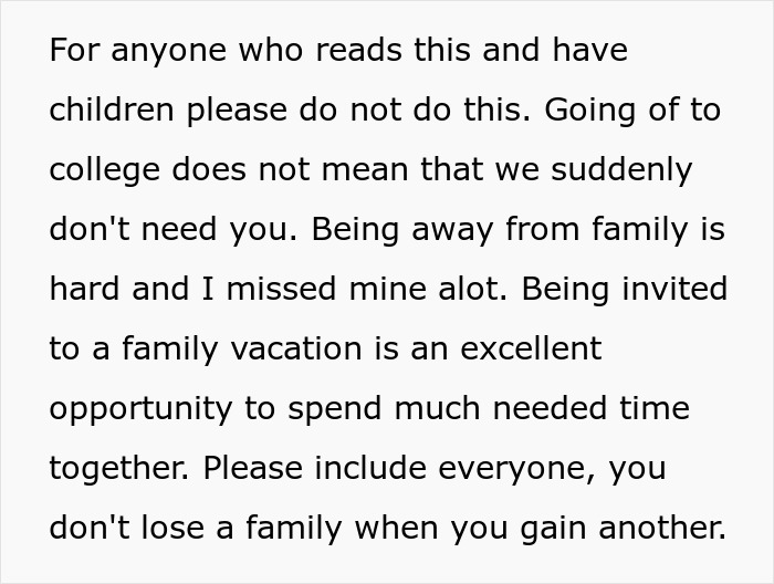&#8220;I Cried So Much I Had Cramps&#8221;: Woman Freaks Over Family Vacation, People Tell Her To Grow Up