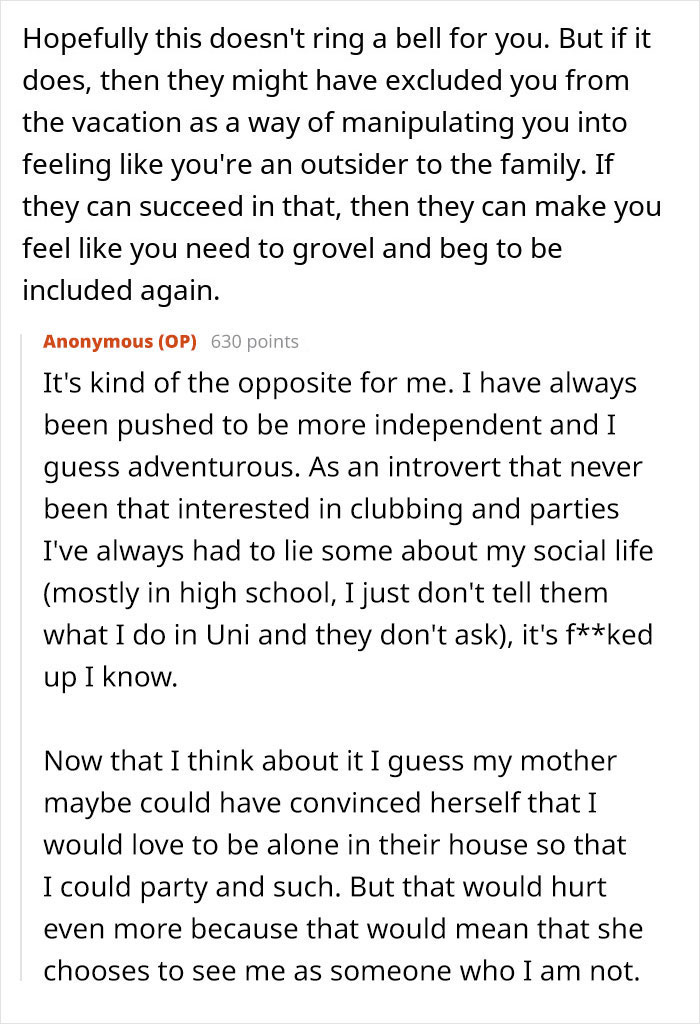 &#8220;I Cried So Much I Had Cramps&#8221;: Woman Freaks Over Family Vacation, People Tell Her To Grow Up