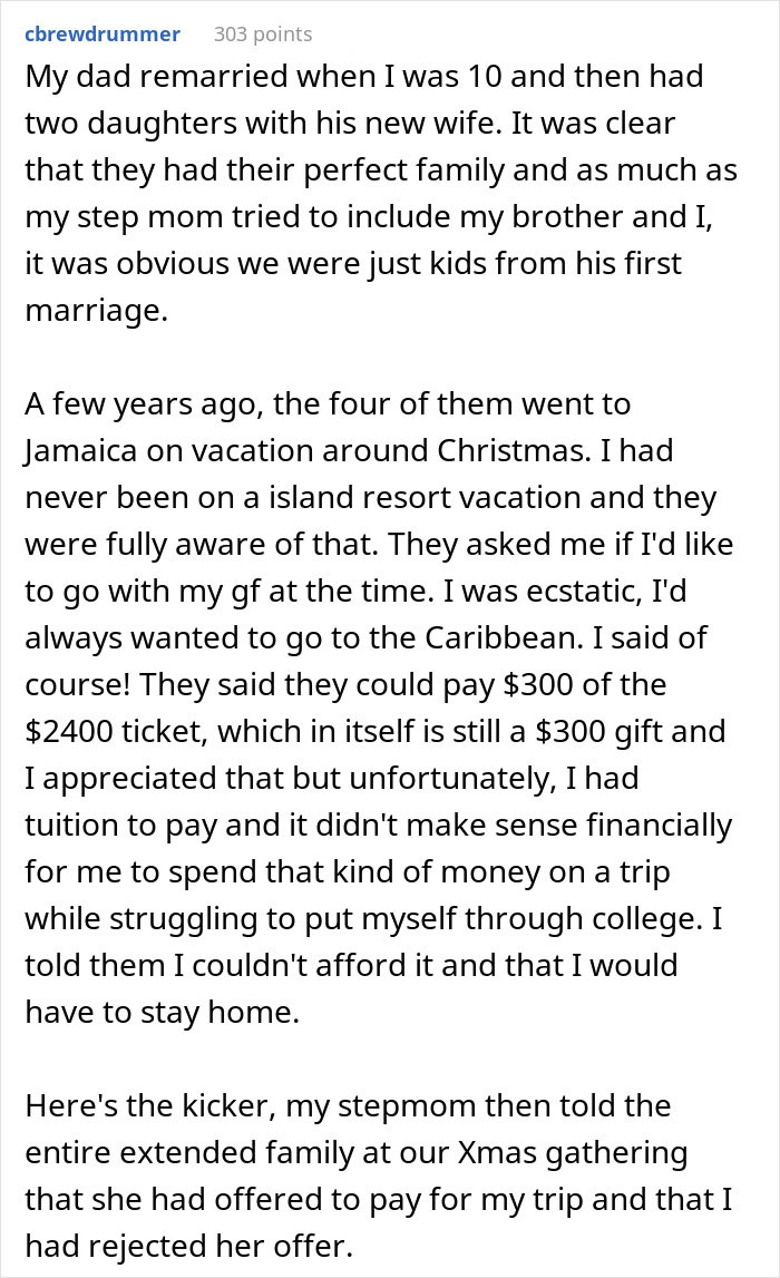 &#8220;I Cried So Much I Had Cramps&#8221;: Woman Freaks Over Family Vacation, People Tell Her To Grow Up
