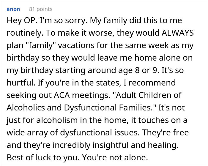 &#8220;I Cried So Much I Had Cramps&#8221;: Woman Freaks Over Family Vacation, People Tell Her To Grow Up